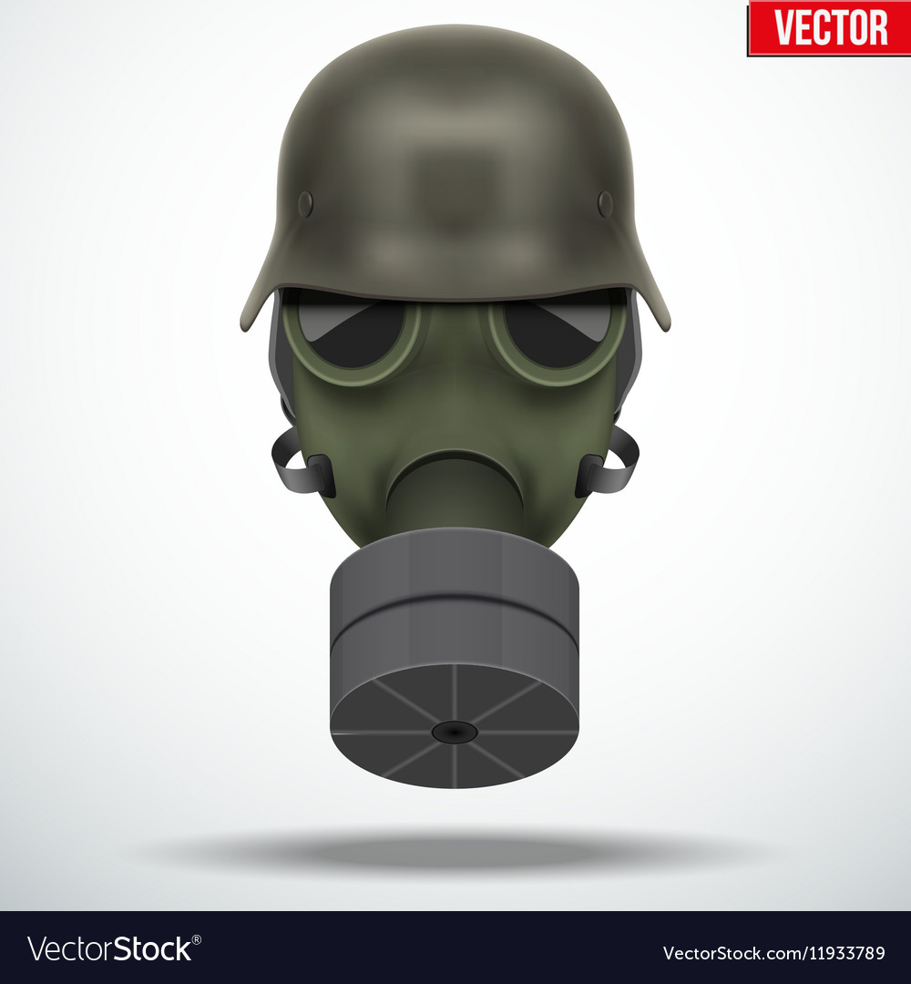 Detail Gas Mask Vector Nomer 48