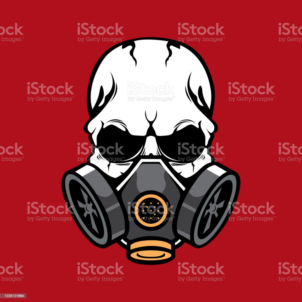 Detail Gas Mask Vector Nomer 50