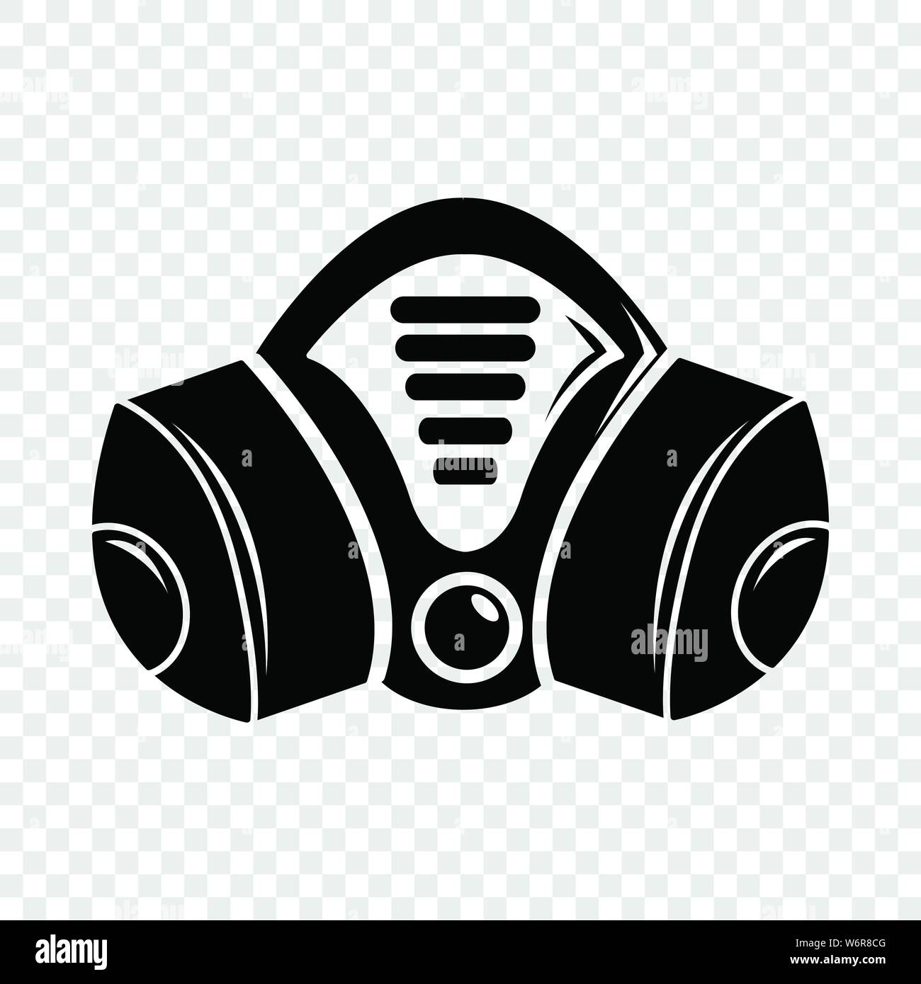 Detail Gas Mask Vector Nomer 57