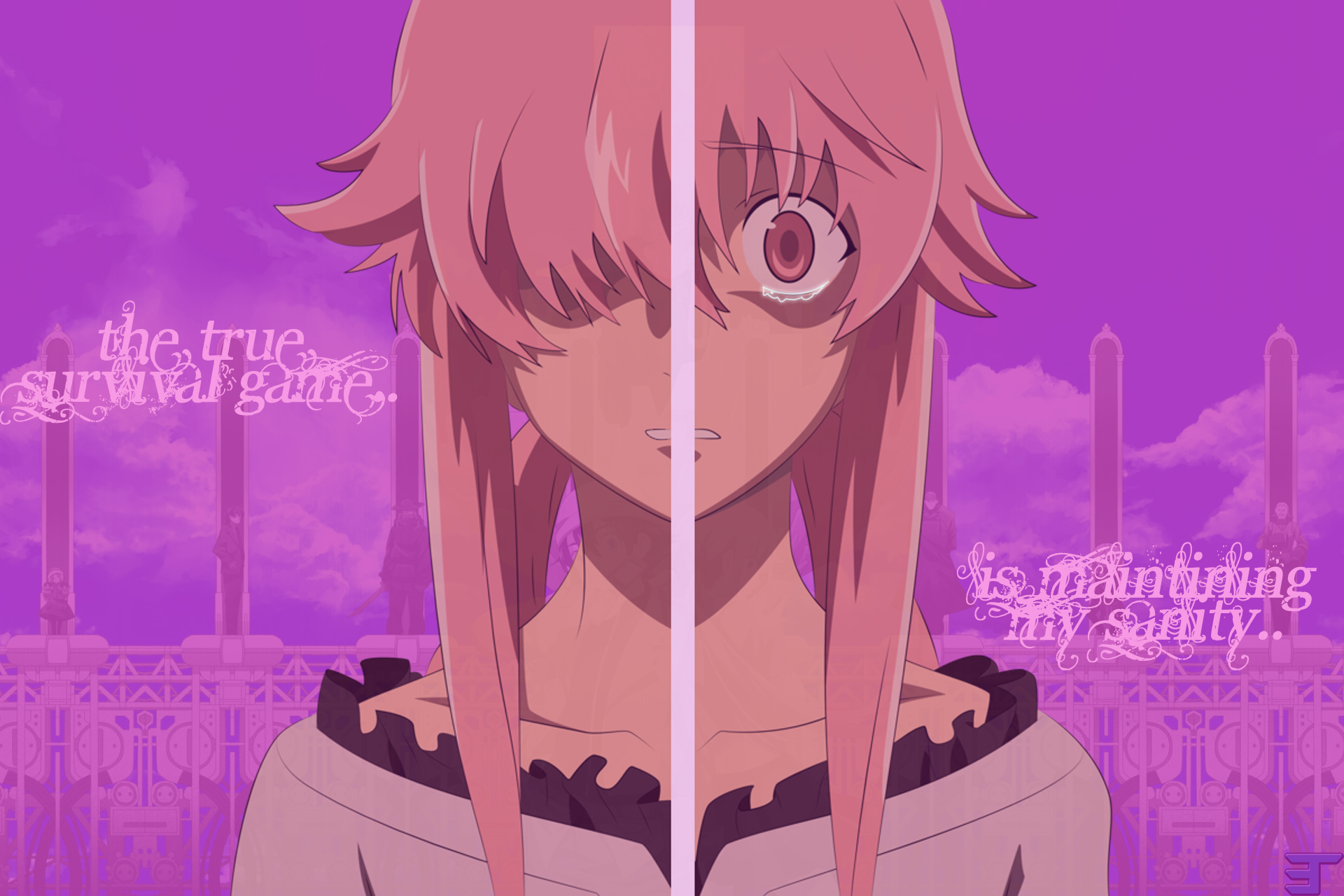 Detail Gasai Yuno Wallpaper Nomer 3