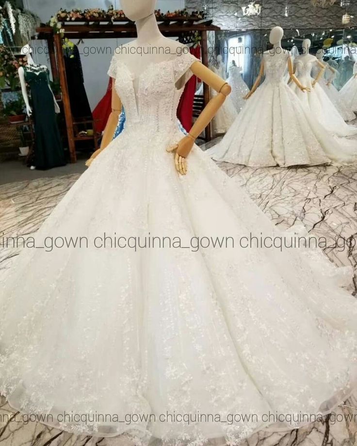 Detail Gaun Pengantin Ball Gown Nomer 15