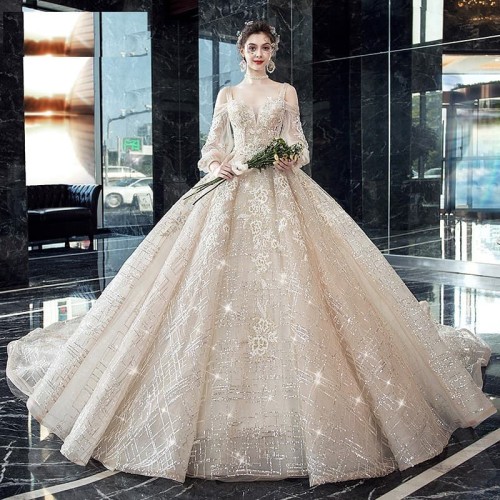 Detail Gaun Pengantin Ball Gown Nomer 34