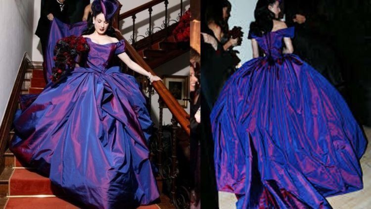 Detail Gaun Pengantin Biru Langit Nomer 48