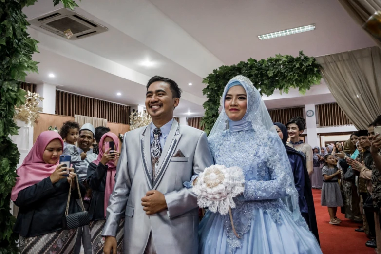 Detail Gaun Pengantin Islami Nomer 58