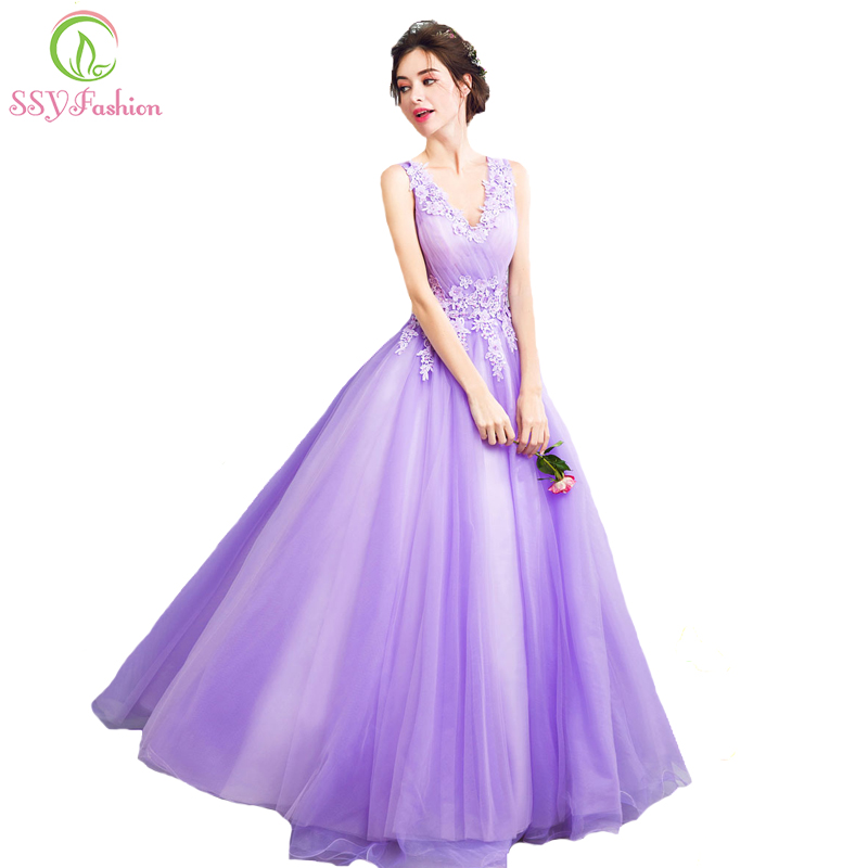 Detail Gaun Pengantin Ungu Lavender Nomer 18
