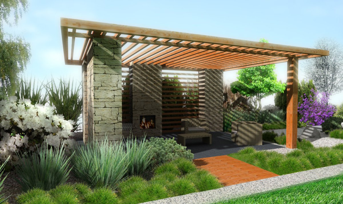Detail Gazebo Atap Miring Nomer 17