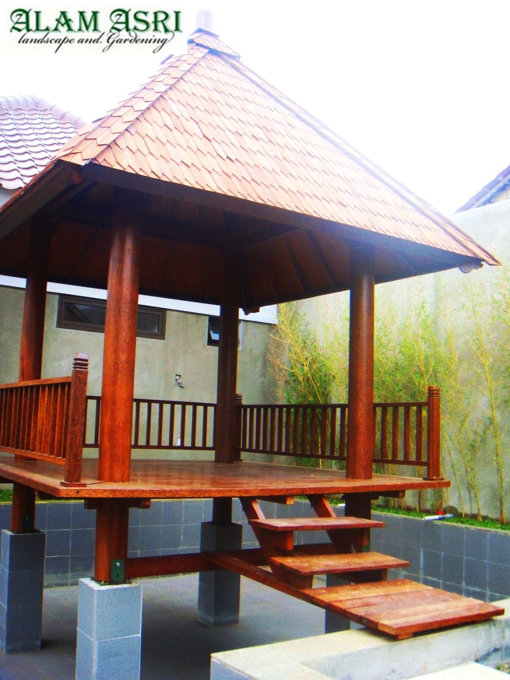 Detail Gazebo Atap Miring Nomer 28
