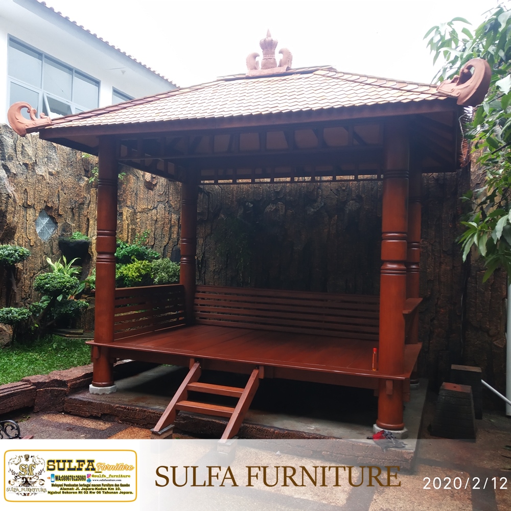 Detail Gazebo Depan Rumah Nomer 24