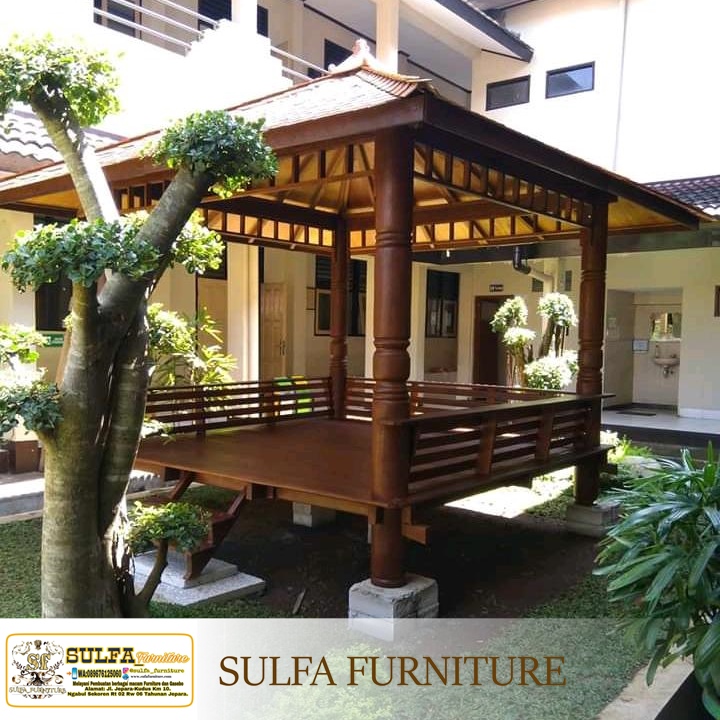 Detail Gazebo Depan Rumah Minimalis Nomer 20