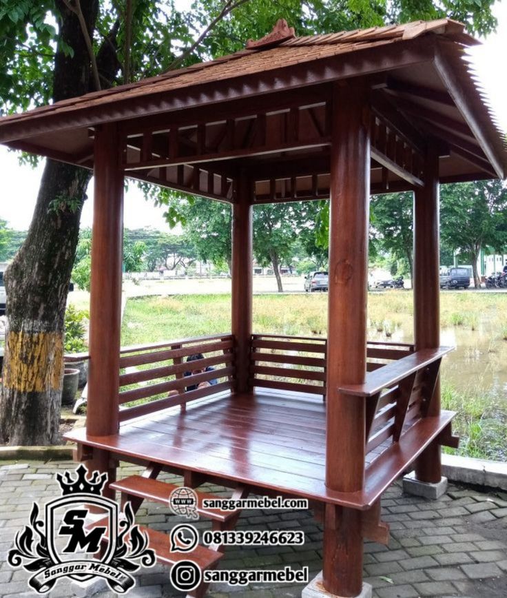 Detail Gazebo Depan Rumah Minimalis Nomer 30