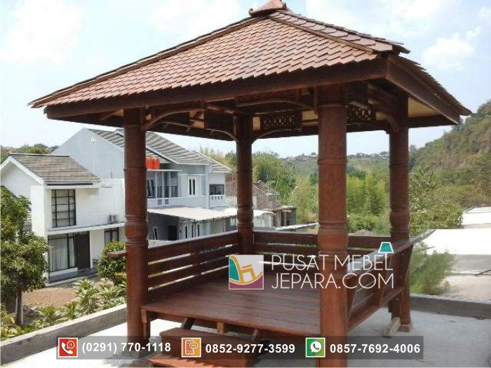 Detail Gazebo Diatas Rumah Nomer 2