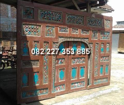 Detail Gebyok Rumah Jawa Desa Kuno Nomer 27