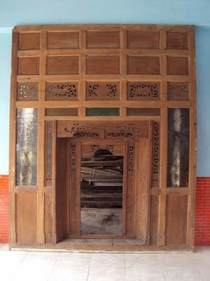 Detail Gebyok Rumah Jawa Desa Kuno Nomer 36
