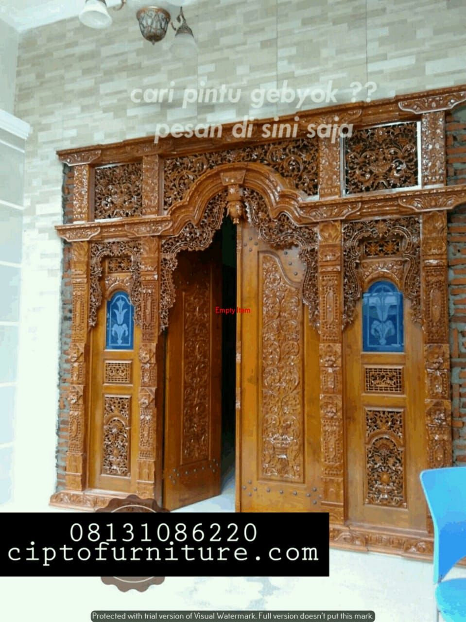 Detail Gebyok Rumah Jawa Desa Kuno Nomer 49