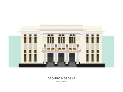 Gedung Merdeka Vector - KibrisPDR