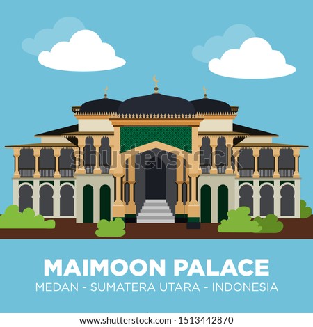 Detail Gedung Merdeka Vector Nomer 27