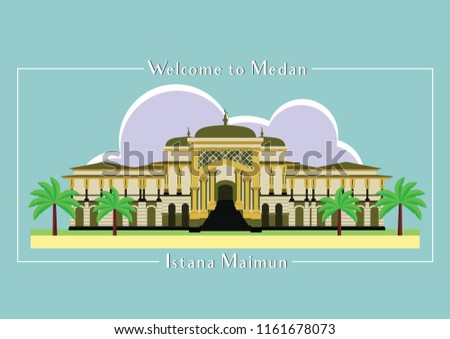 Detail Gedung Merdeka Vector Nomer 33