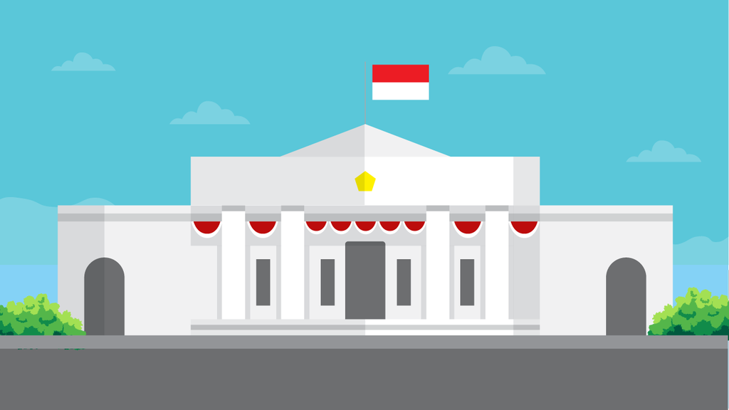 Detail Gedung Merdeka Vector Nomer 47