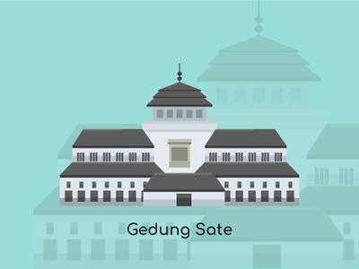 Detail Gedung Sate Bandung Png Nomer 14