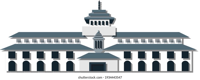 Detail Gedung Sate Bandung Png Nomer 3