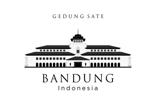 Detail Gedung Sate Bandung Png Nomer 4