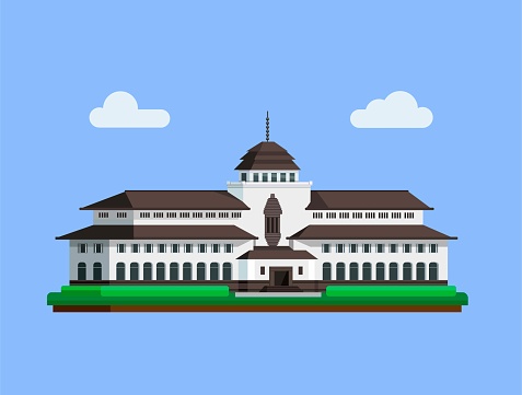 Detail Gedung Sate Bandung Png Nomer 10