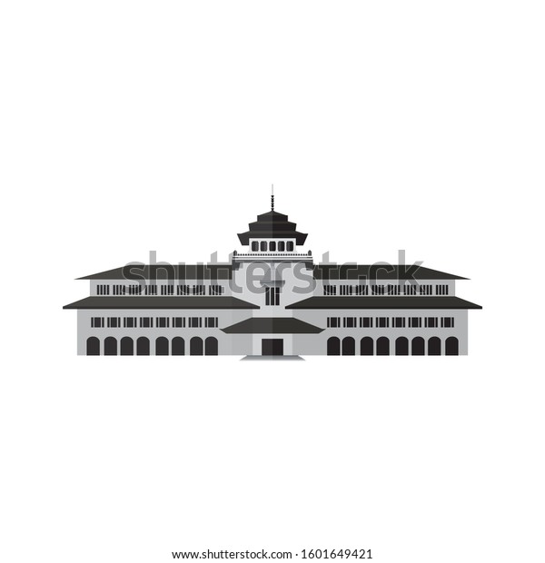 Detail Gedung Sate Vector Png Nomer 24