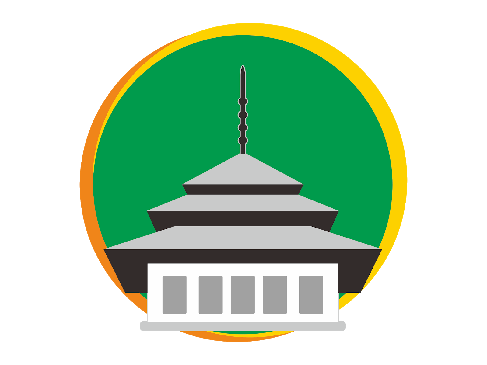 Gedung Sate Vector Png