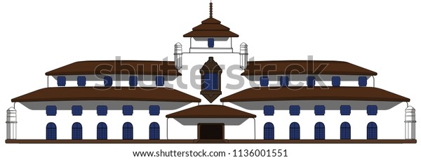 Detail Gedung Sate Vector Png Nomer 50