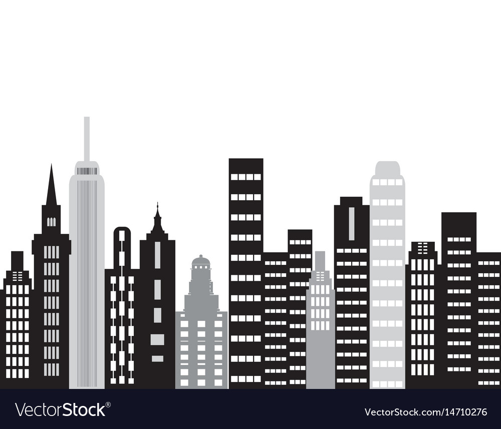 Detail Gedung Vector Nomer 2