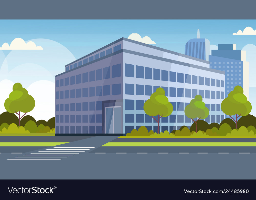 Detail Gedung Vector Nomer 19