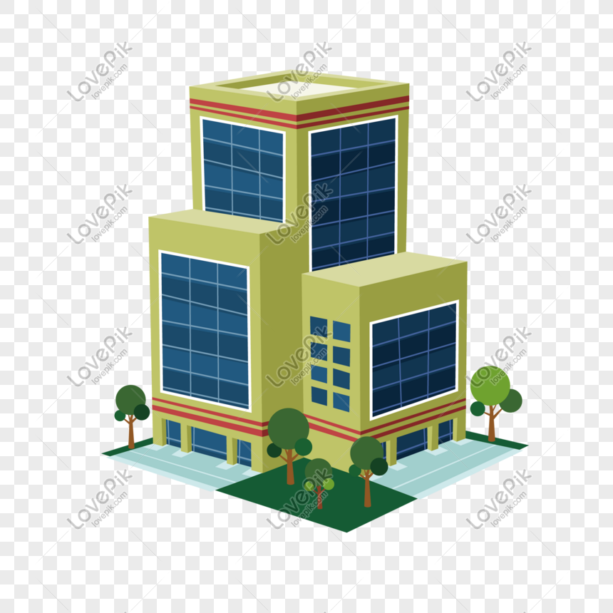 Detail Gedung Vector Nomer 41