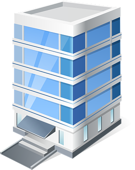 Detail Gedung Vector Nomer 42