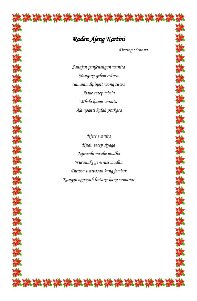 Detail Geguritan Puisi Jawa Nomer 52
