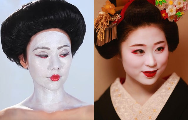 Detail Geisha Make Up Nomer 2