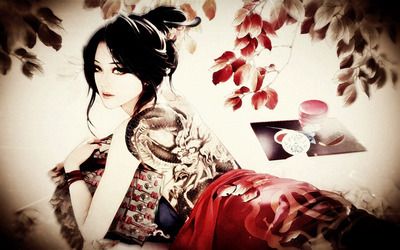 Detail Geisha Wallpaper Nomer 18