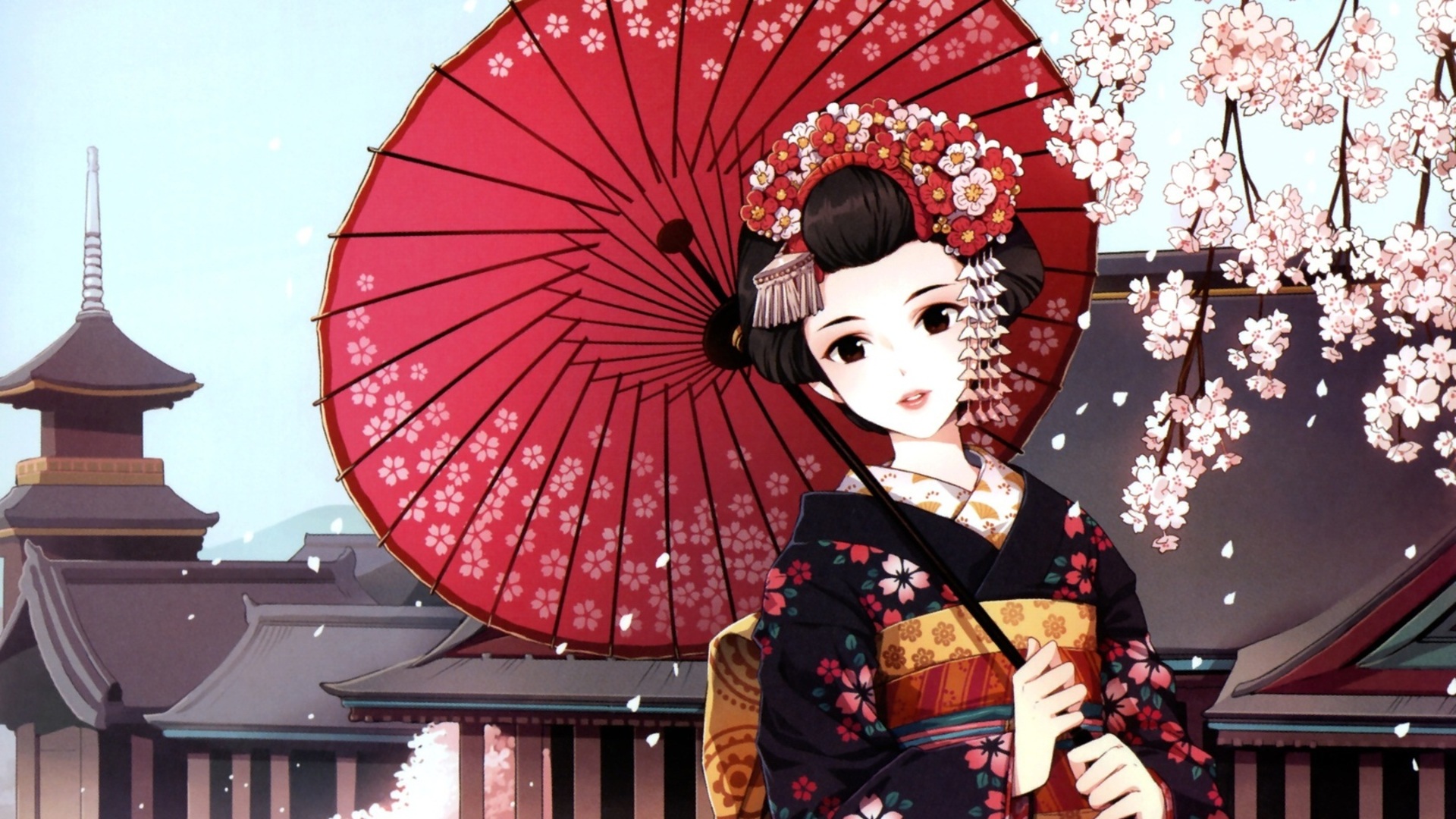 Detail Geisha Wallpaper Nomer 24