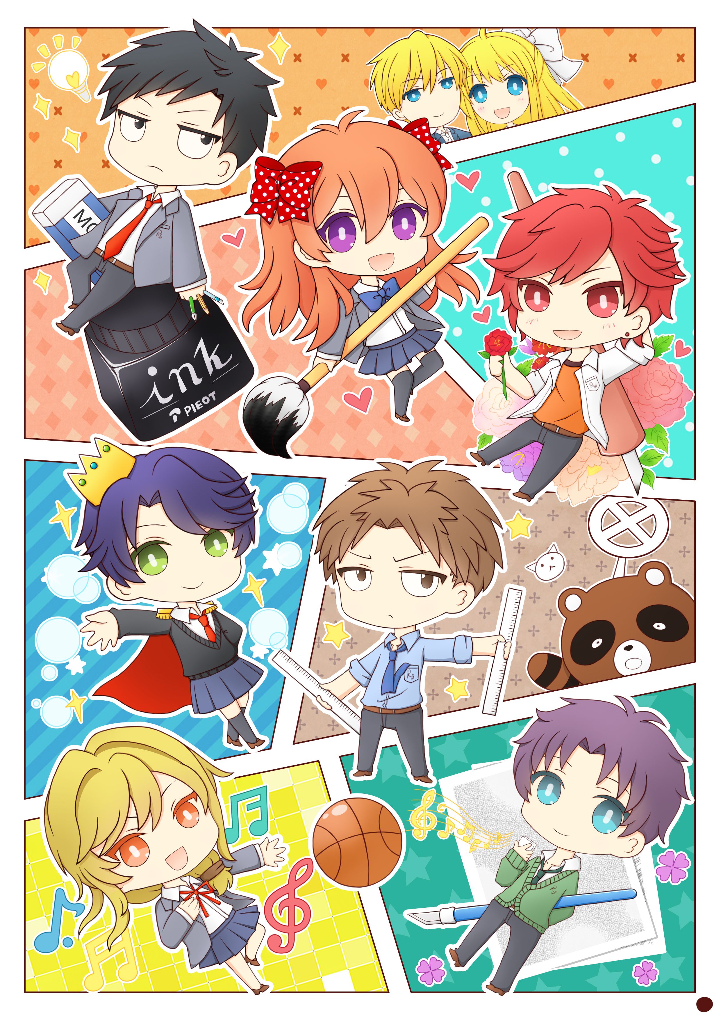 Detail Gekkan Shoujo Nozaki Kun Wallpaper Nomer 10