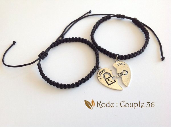 Detail Gelang Couple Keren Nomer 21