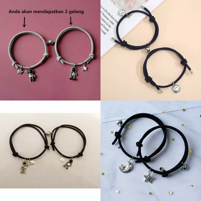 Detail Gelang Couple Keren Nomer 30