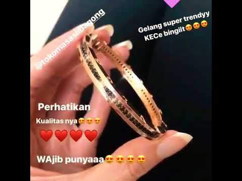 Detail Gelang Emas Bvlgari Nomer 4