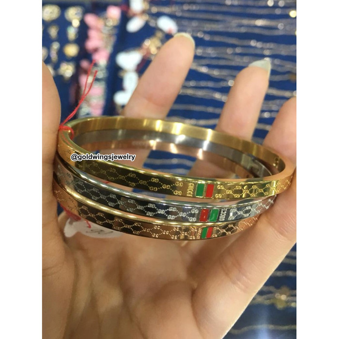 Detail Gelang Emas Gucci Nomer 25