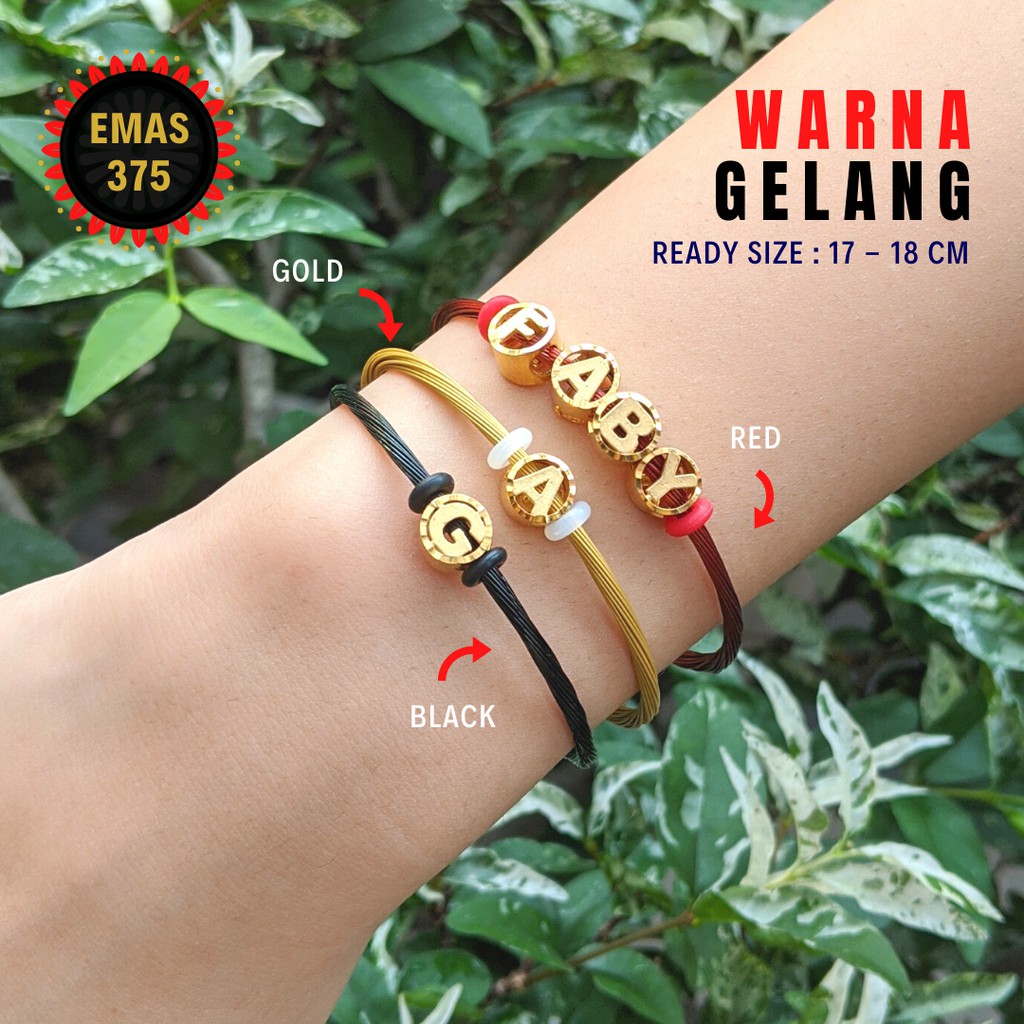 Detail Gelang Emas Kekinian Nomer 55