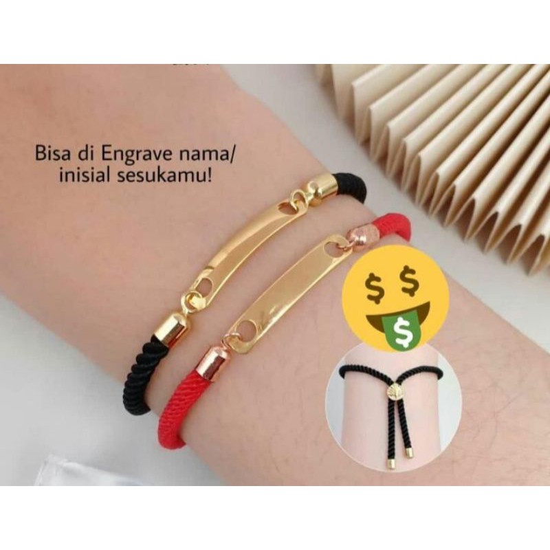 Detail Gelang Emas Tali Nomer 15