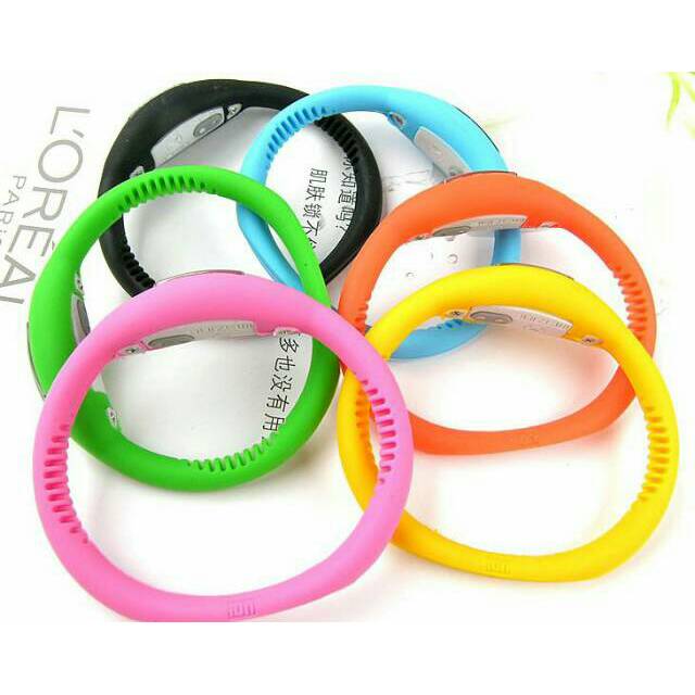 Detail Gelang Karet Warna Warni Nomer 42