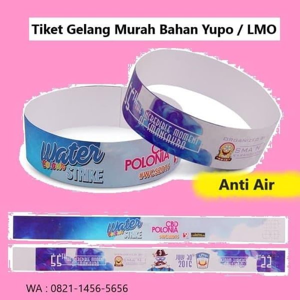 Detail Gelang Kertas Konser Nomer 24