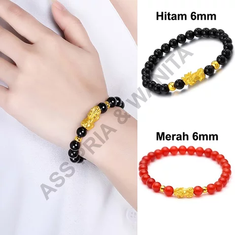 Detail Gelang Manik Manik Emas Nomer 19