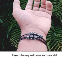 Detail Gelang Persahabatan Nama Nomer 34