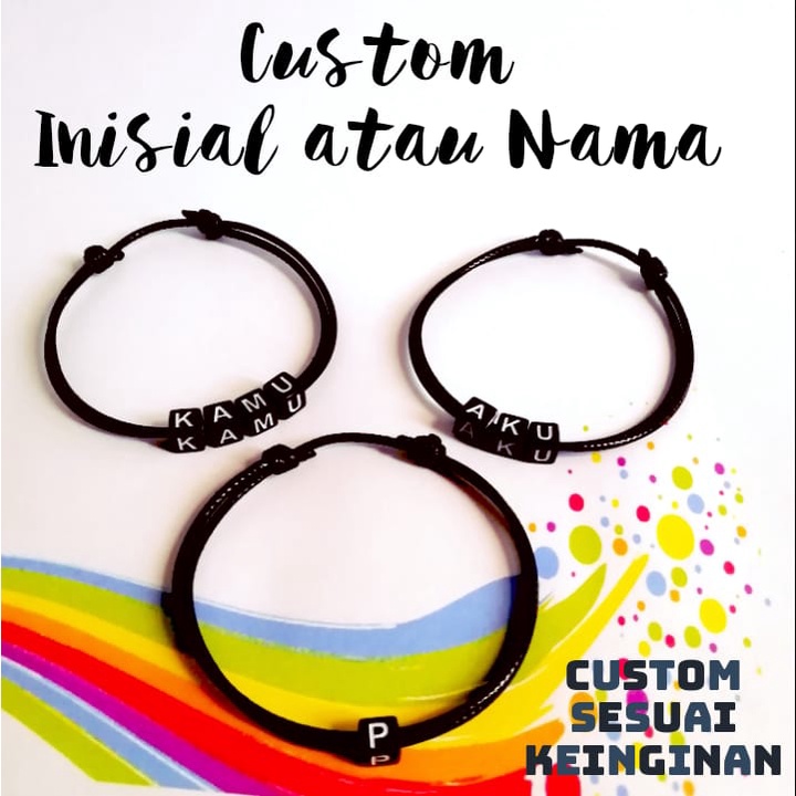 Detail Gelang Persahabatan Nama Nomer 45