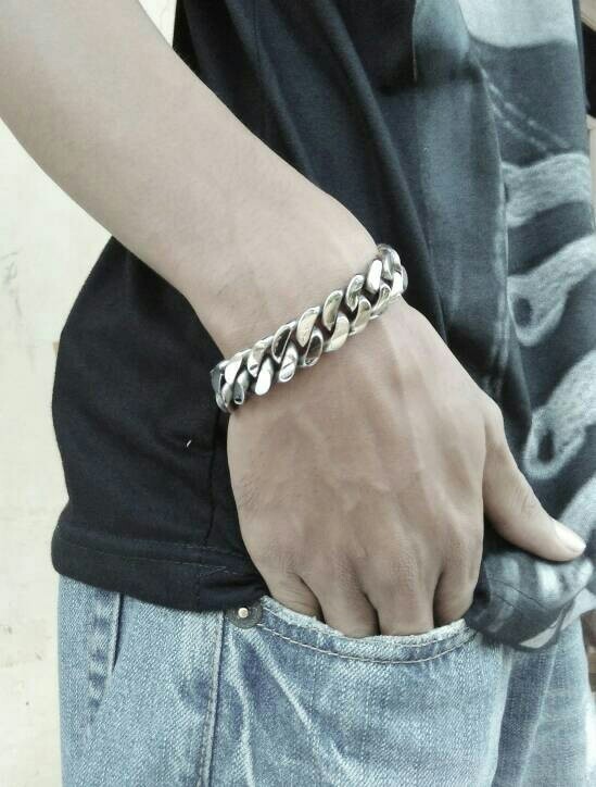 Detail Gelang Rantai Preman Nomer 33